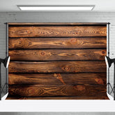 Aperturee - Classic Wood Grain Portrait Photography Backdrop